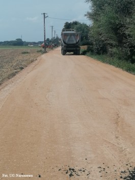 Rozbudowa drogi gminnej w miejscowości Troski i Skwary, gmina Naruszewo_23_24_08_2022 (8)