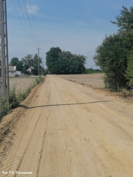 Rozbudowa drogi gminnej w miejscowości Troski i Skwary, gmina Naruszewo_19_22_08_2022 (2)