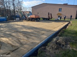 Budowa boiska do piłki plażowej w miejscowości Naruszewo_31_10_2022 (4)