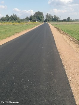 Rozbudowa drogi gminnej w miejscowości Troski i Skwary, gmina Naruszewo_29_08_2022 (2)