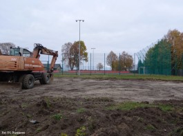 Budowa boiska do piłki plażowej w miejscowości Naruszewo_20_10_2022 (2)