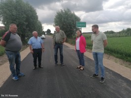 Przebudowa drogi w Srebrnej_zakończenie prac_08_07_2022 (2)