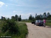 Przebudowa drogi żwirowej w miejscowości Łazęki  (1)