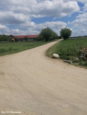 Przebudowa drogi w Srebrnej_przed rozpoczeciem prac_23_05_2022 (10)
