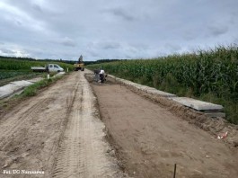 Przebudowa drogi w Grąbczewie_13_08_2021 (2)
