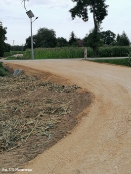Rozbudowa drogi gminnej w miejscowości Troski i Skwary, gmina Naruszewo_19_22_08_2022 (5)